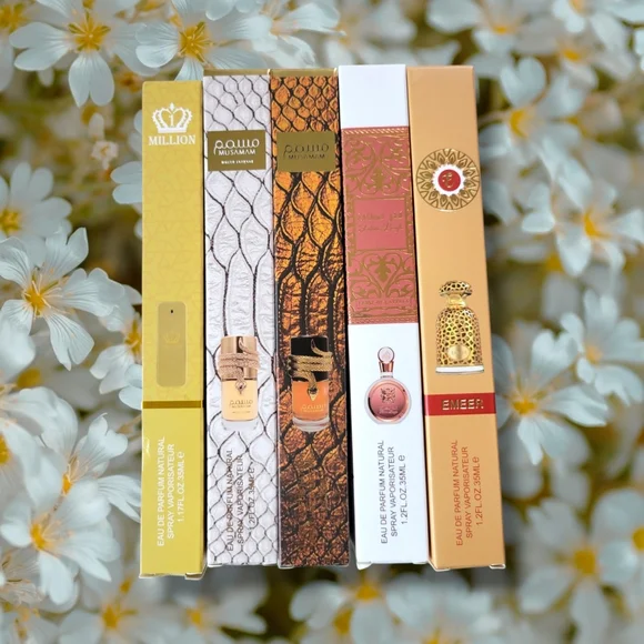 NWT Dubai Inspired Luxury Unisex EDP Travel Size 35ml Bundle (5pc) - Picture 2 of 10